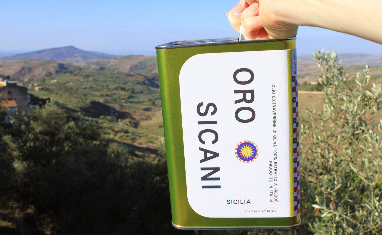 ORO  SICANI  EVOO  +  Estate  Goodies