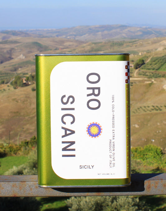 Sicilian Extra Virgin Olive Oil ~ Amici Prima 3L