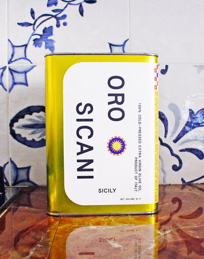 A Year's Supply of Sicilian Extra Virgin Olive Oil ~ 4 x 3L Amici Prima